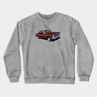 1965 Ford Falcon Futura in vintage burgundy Crewneck Sweatshirt